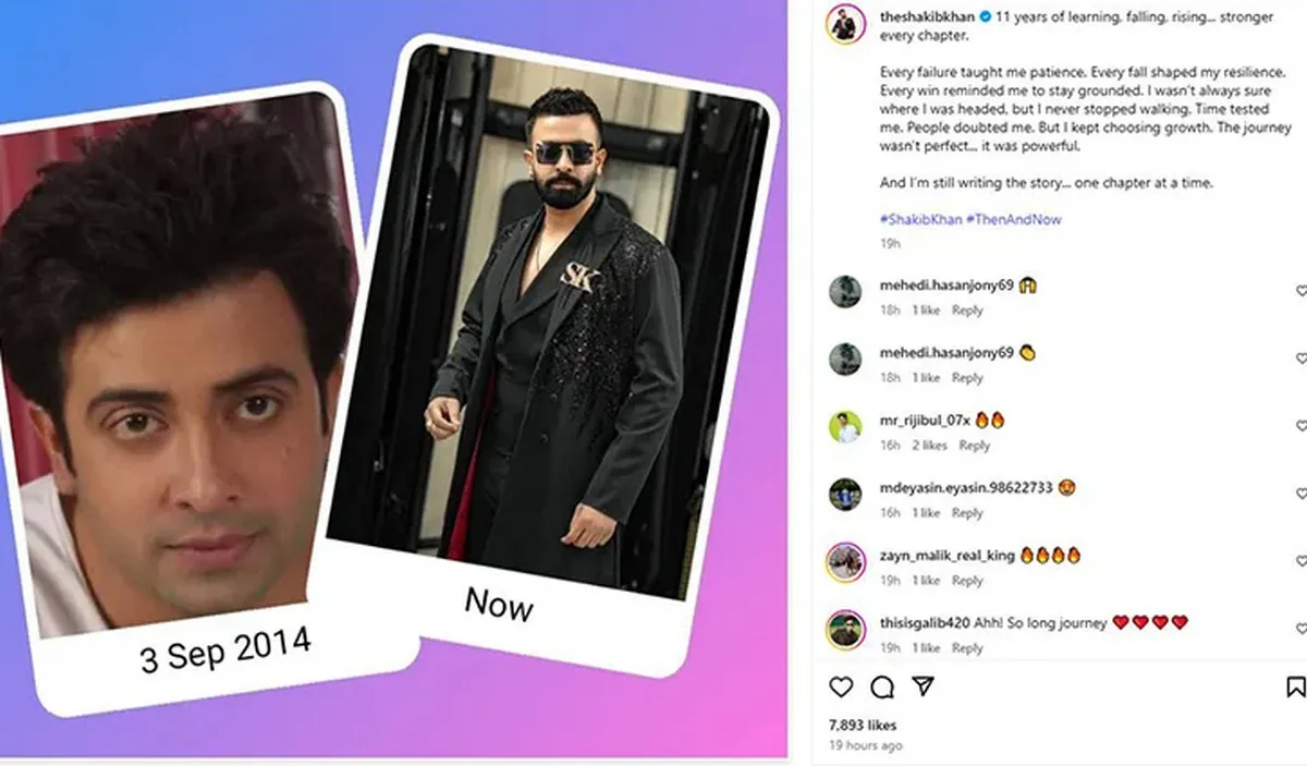 ফেসবুকে ভাইরাল শাকিব খানের যে বার্তা