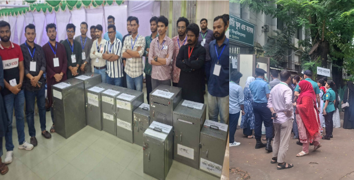 ডাকসু নির্বাচনের ভোট গণনা চলছে, ফলাফল প্রকাশের সময় ঘোষণা
