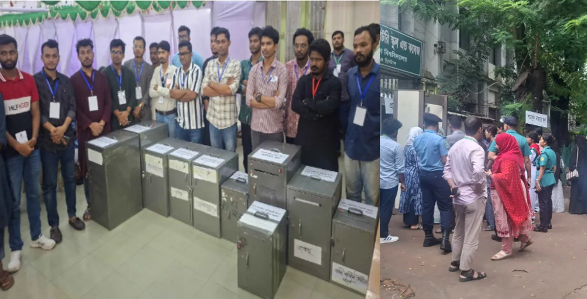 ডাকসু নির্বাচনের ভোট গণনা চলছে, ফলাফল প্রকাশের সময় ঘোষণা
