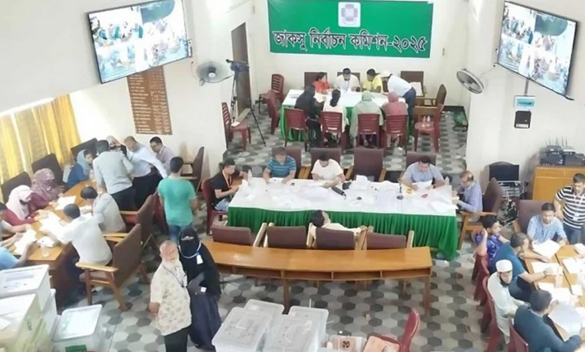 জাকসু নির্বাচনে ৫ হলের অনানুষ্ঠানিক ফলাফল প্রকাশ