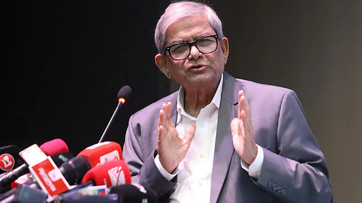 এবার দুই উপদেষ্টার পদত্যাগ চাইলেন মির্জা ফখরুল