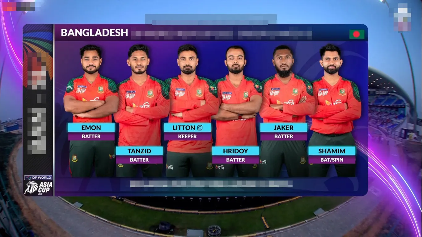 পাকিস্তানের বিপক্ষে 'অঘোষিত সেমিফাইনালে' বাংলাদেশ একাদশে ৪ পরিবর্তন