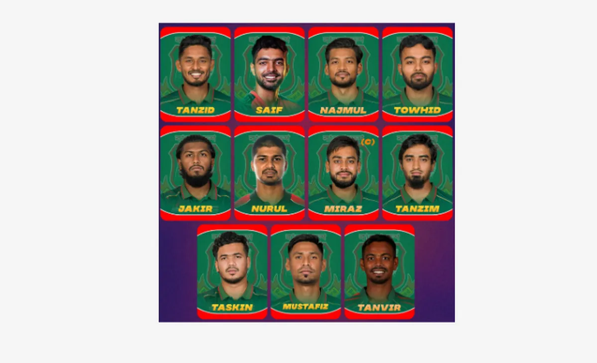 বাংলাদেশ বনাম আফগানিস্তান: দেখেনিন টাইগারদের আজকের একাদশ