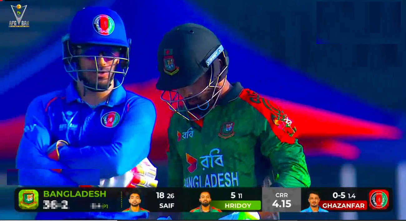 ২ উইকেট হারালো বাংলাদেশ, খেলাটি সরাসরি দেখুন এখানে (LIVE)