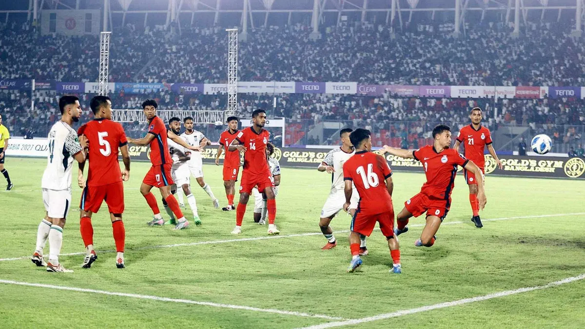 এশিয়ান কাপ বাছাইপর্বের সর্বশেষ পয়েন্ট টেবিলে বাংলাদেশের অবস্থান