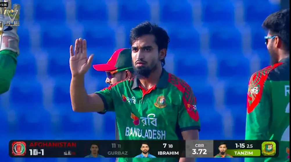 শুরুতেই উইকেট তুলে নিলো বাংলাদেশ,দেখুন সর্বশেষ স্কোর