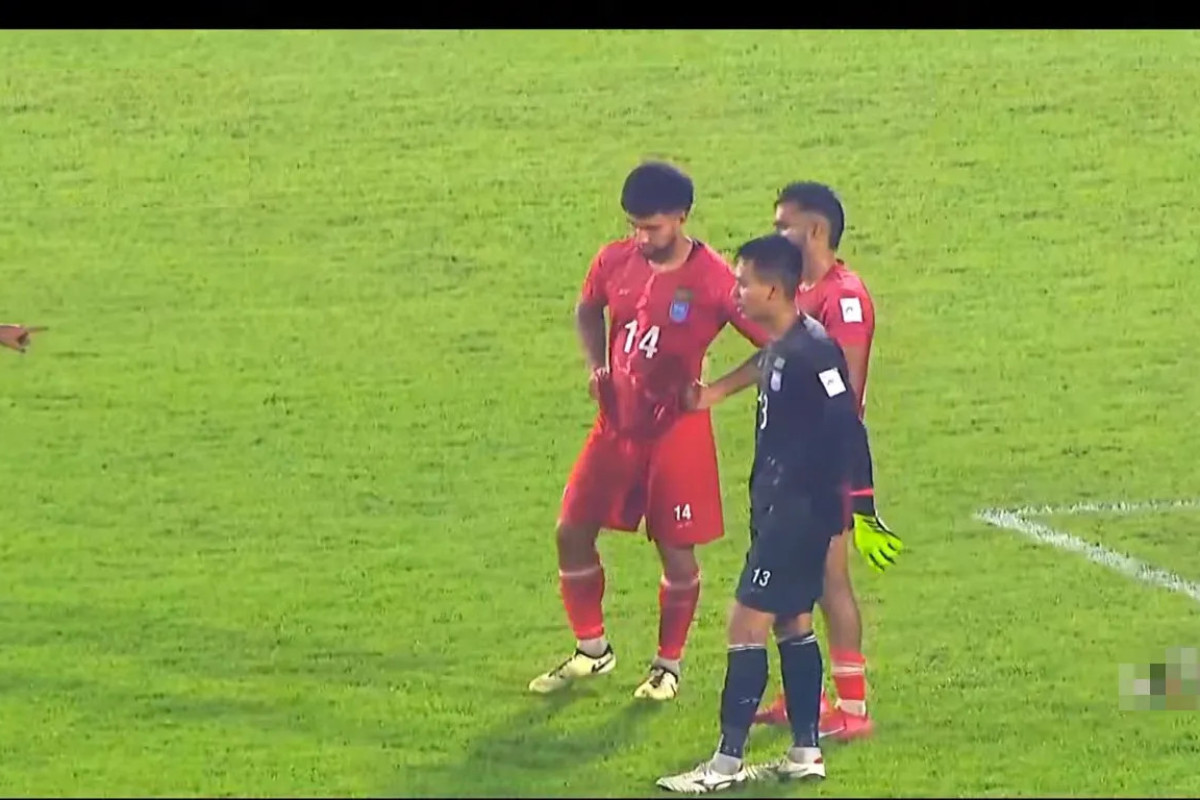 শেষ মুহূর্তের বাংলাদেশের গোল, চরম উত্তেজনায় শেষ হলো বাংলাদেশ হংকং ম্যাচ