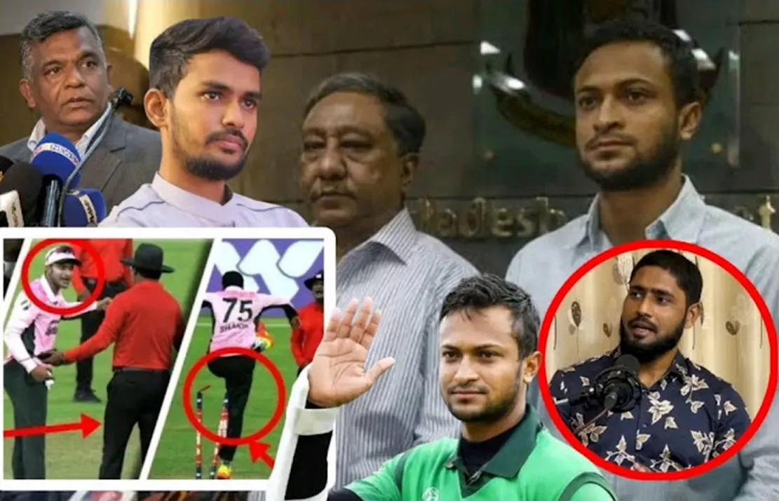 এক লাথিতেই বদলে দিয়েছিলেন সবকিছু, আম্পায়ার, সিন্ডিকেট—কারও ভয় পাননি সাকিব