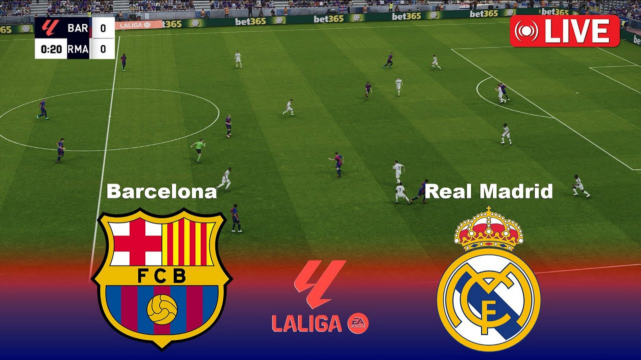 রিয়াল মাদ্রিদ বনাম বার্সেলোনা: শুরু হচ্ছে খেলা, সরাসরি দেখুন এখানে ( LIVE)