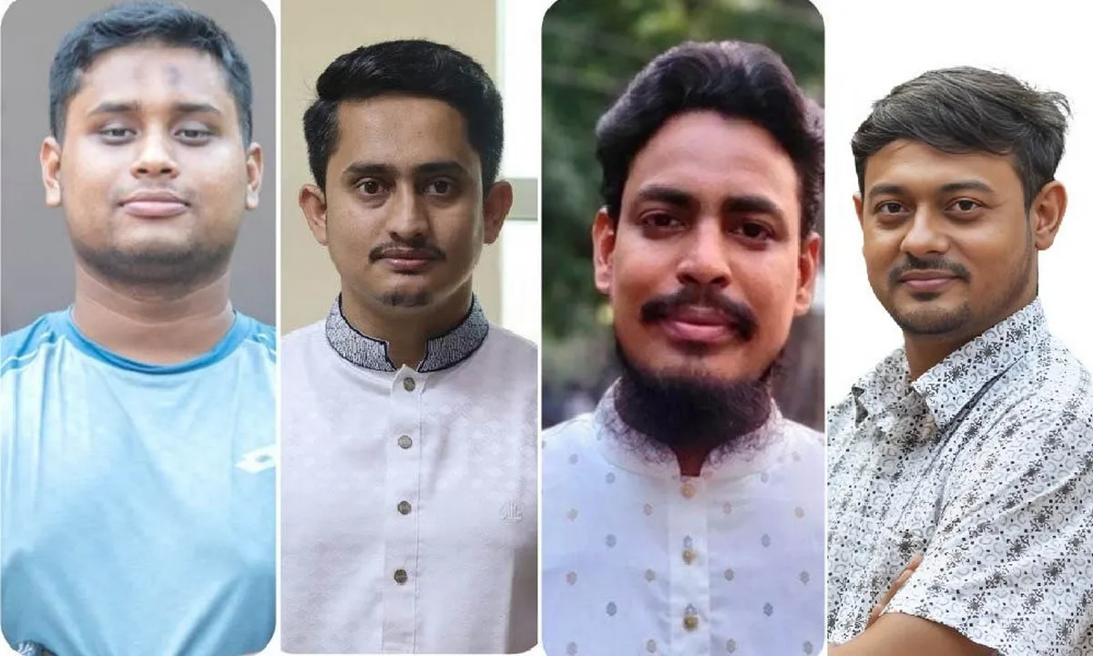 হাসনাত-সারজিস-আখতার-নাসীরের আসনে বিএনপির প্রার্থী যারা