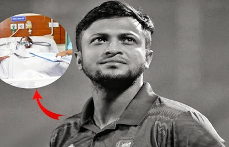 সাকিব আল হাসানের চোখের চিকিৎসা: যা জানা গেলো
