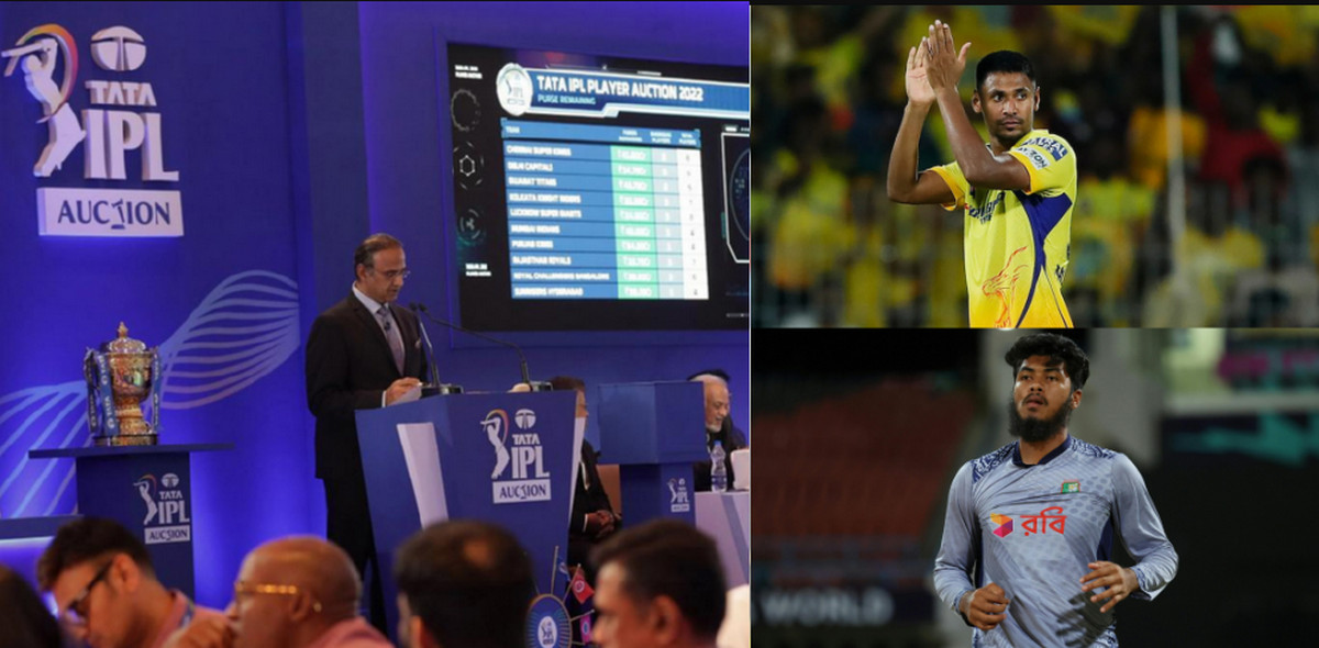 IPL নিলাম ২০২৬: রাজস্থানে রিশাদ হোসেন! যে দলের হয়ে খেলবেন মুস্তাফিজ
