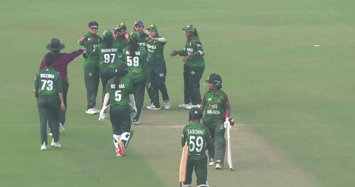 এইমাত্র শেষ হলো বাংলাদেশ বনাম পাকিস্থানের ম্যাচ,জেনেনিন ফলাফল