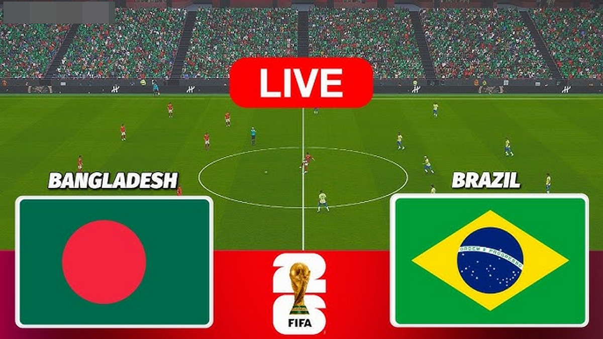 চলছে বাংলাদেশ বনাম ব্রাজিল ফুটবল ম্যাচ : মোবাইল দিয়ে খেলাটি সরাসরি দেখুন এখানে ( Live)