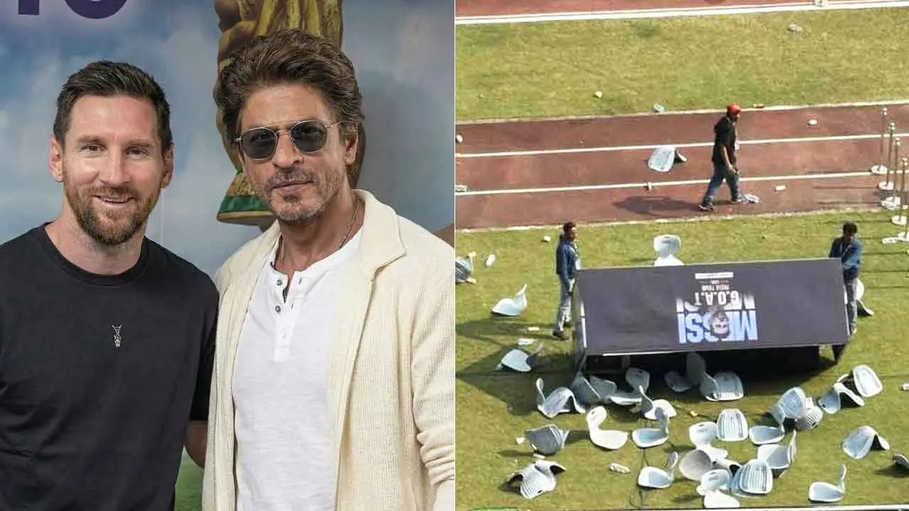ব্যাপক ভাঙচুরের পর মাঠ ছাড়লেন মেসি