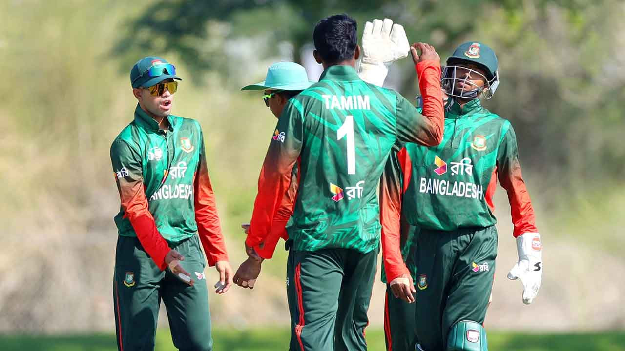 হাড্ডাহাড্ডি লড়াইয়ে শেষ হলো বাংলাদেশ বনাম নেপালের ম্যাচ