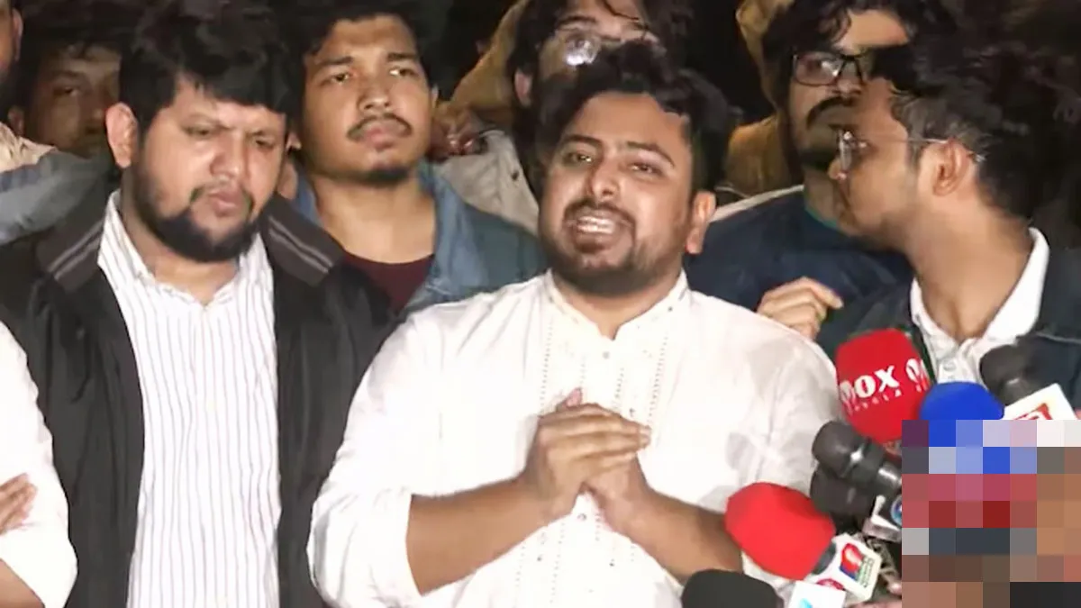 প্রথম আলো ও ডেইলি স্টারে আগুন দেয়ায় ক্ষেপে যা বললেন : নাহিদ ইসলাম