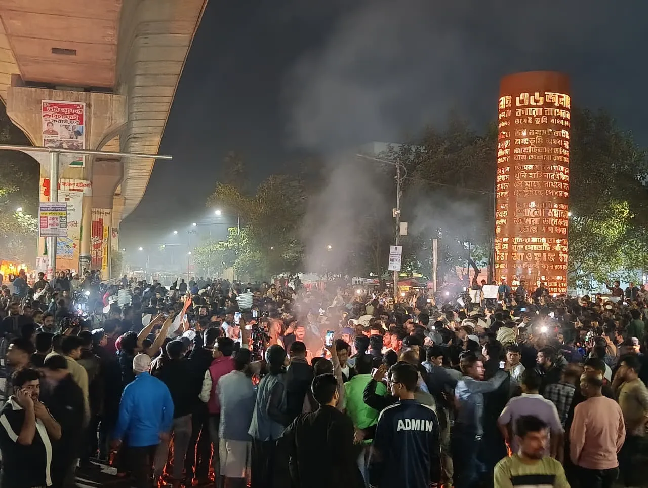 ওসমান হাদির মৃত্যু ঘিরে রাজধানী উত্তাল