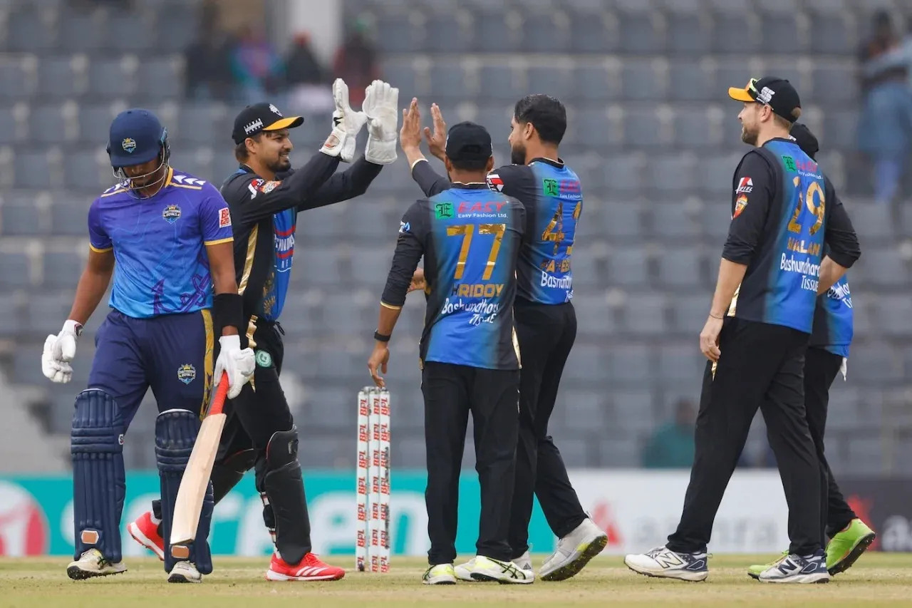 বিপিএল পয়েন্ট টেবিলের সর্বশেষ আপডেট