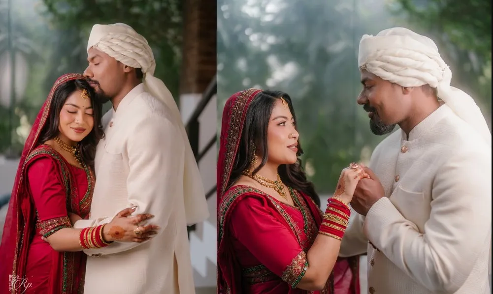 সব গুঞ্জনের অবসান ঘটিয়ে বিয়ের পিড়িতে জেফার–রাফসান