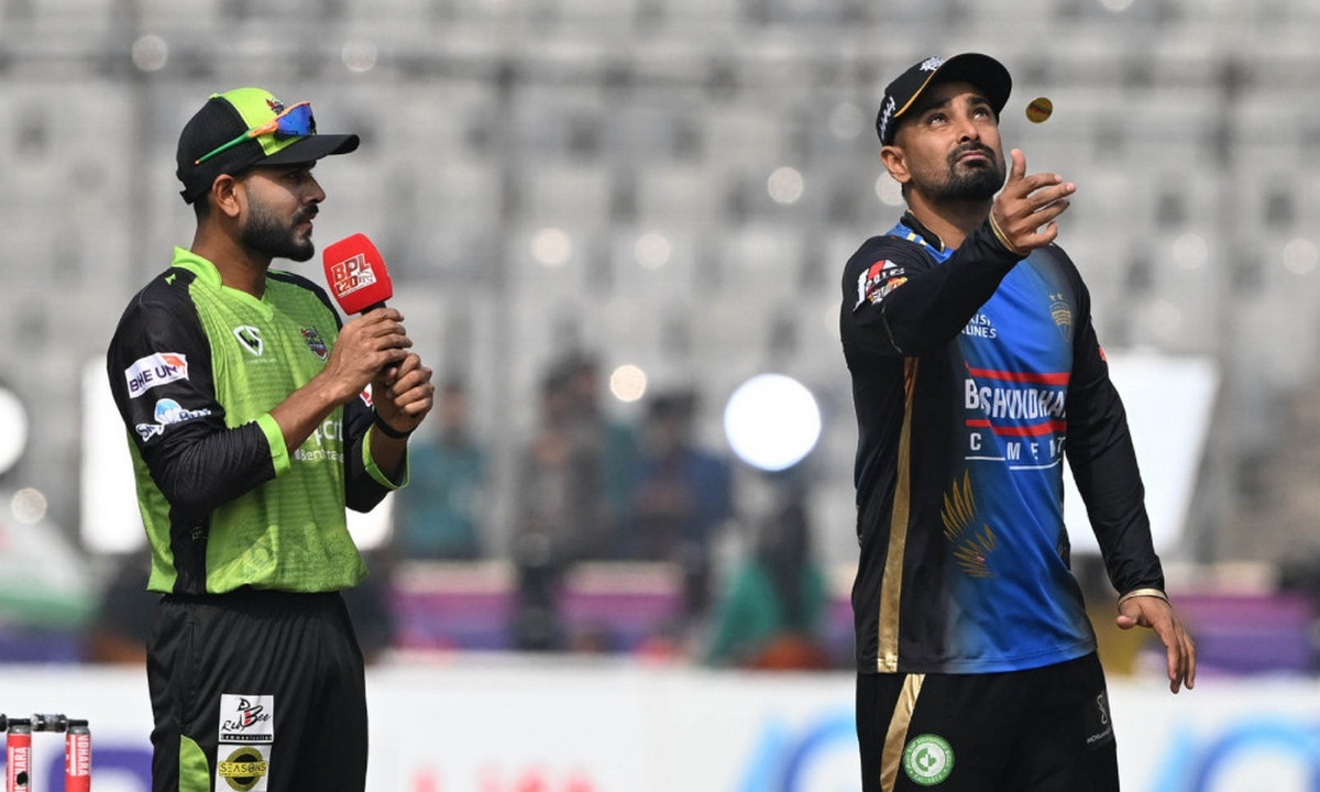 এলিমিনেটর ম্যাচে শেষ হলো রংপুর ও সিলেট ম্যাচের টস