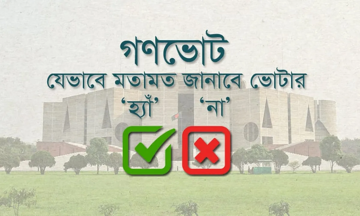 গণভোটের পর সরকারের মেয়াদ কতদিন? জানাগেলো প্রধান উপদেষ্টার বিবৃতিতে