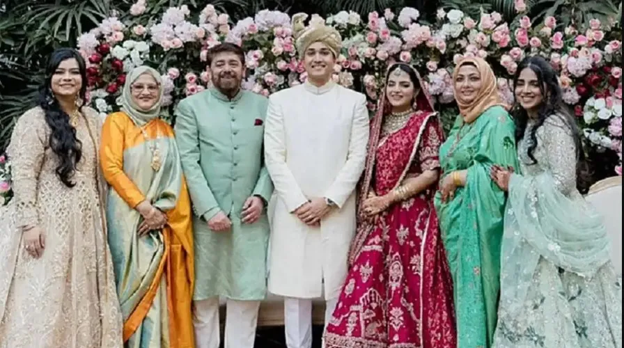 বিয়ের পিঁড়িতে ঢাকাই ছবির জনপ্রিয় জুটি শাবনাজ–নাইমের কন্যা মাহাদিয়া
