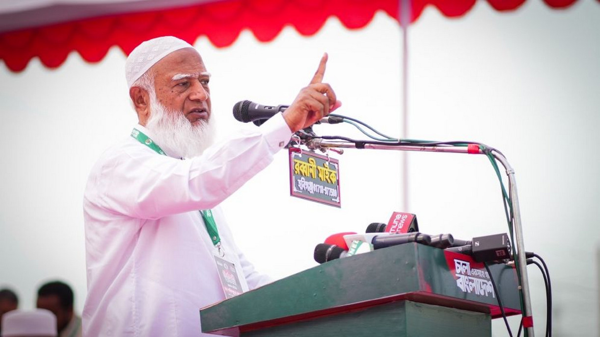 ভোরেই ভাইরাল জামায়াত আমিরের স্ট্যাটাস