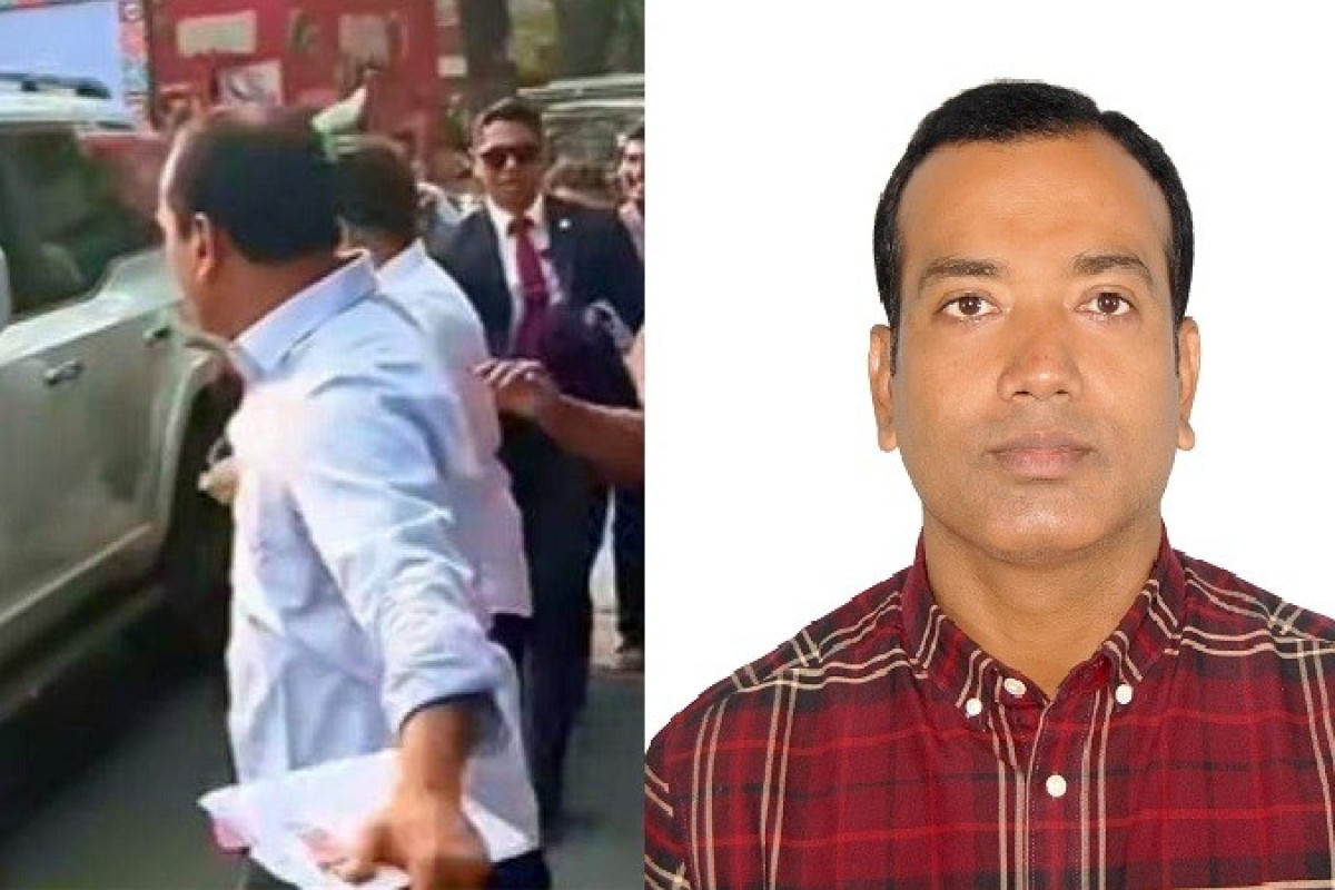 তারেক রহমানের গাড়ির পেছনে দৌড়ানো নিয়ে যা বললেন ছাত্রদল নেতা রাকিব