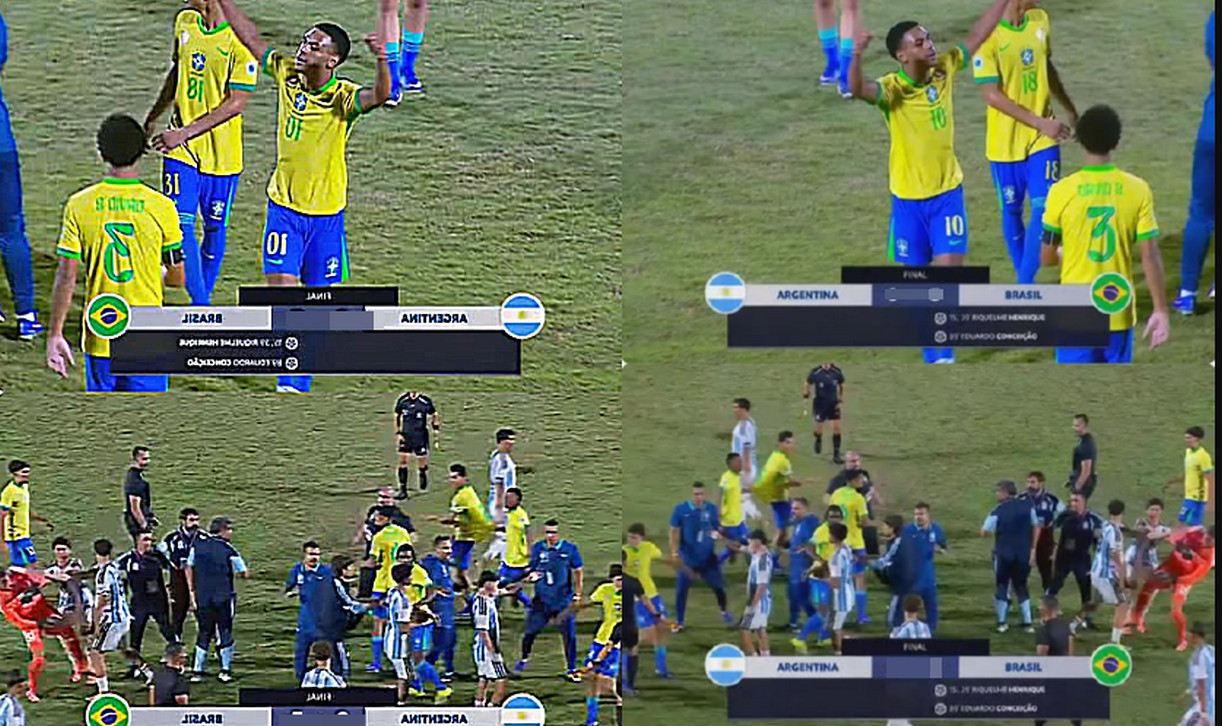 ৩–০ গোলে শেষ হলো ব্রাজিল বনাম আর্জেন্টিনার ম্যাচ, জেনেনিন ফলাফল