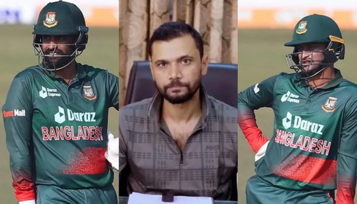হঠাৎ করেই সাকিব ও মাশরাফিকে নিয়ে যে ঘোষণা দিলেন তামিম