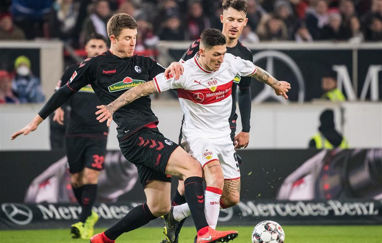 Stuttgart vs Freiburg: প্রথমার্ধে গোলশূন্য উত্তেজনা