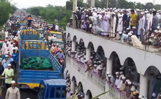 কোয়ারেন্টাইনে জানাজায় অংশ নেয়া ৩৫ হাজার মানুষ