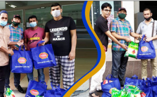 মালয়েশিয়ায় বাংলাদেশী প্রবাসীদের মাঝে খাদ্য সামগ্রী বিতরণ