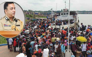 ফেরিঘাটের যাত্রীদের প্রতি আইজিপির বিশেষ বার্তা