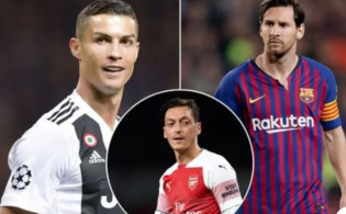 মেসিকে বাদ দিয়ে বিশ্বসেরা একাদশ ঘোষণা করলেন ওজিল