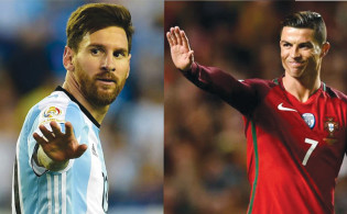 আয় তালিকায় মেসি ও রোনালদোর অবস্থান প্রকাশ
