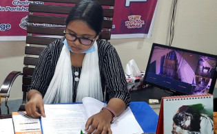১ ঘণ্টার জন্য নবম শ্রেণির শিক্ষার্থী হলেন প্রতীকী উপজেলা চেয়ারম্যান