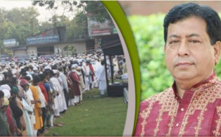 চেয়ারম্যান বাচ্চুকে শেষ বিদায়