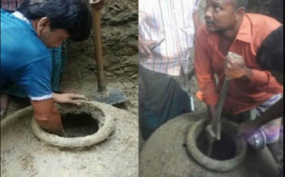 কবরস্থানে পাওয়া গেল আশ্চর্য কলস, এলাকাজুড়ে চাঞ্চল্য