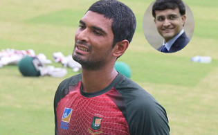 মাহমুদুল্লাহর ব্যাটিং নিয়ে আপত্তি জানালেন সৌরভ