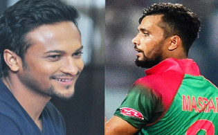 অনাকাঙ্ক্ষিত রেকর্ডে শীর্ষে সাকিব, পাঁচে মাশরাফি