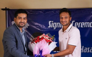 নতুন চুক্তি করলেন সাকিব