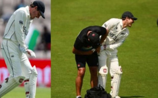 জীবনের শেষ ম্যাচে আঙুলে চোট পেয়েও কিপিং করলেন