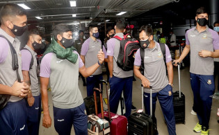 জিম্বাবুয়ে পৌছাল বাংলাদেশ জাতীয় দল