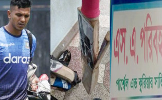 সাইফুদ্দিনের ৩৫ ও ৪০ হাজার টাকার ২টি ব্যাট ভেঙে যা বলছে তারা