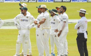 দ্বিতীয় দিন শেষে যত রানে এগিয়ে আছে বাংলাদেশ