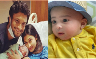ছেলের ছবি প্রথম প্রকাশে এনে সবার কাছে দেয়া চাইলেন সাকিব