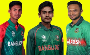 মুস্তাফিজ ১, সাকিব ২ ও মেহেদী হাসান ৫