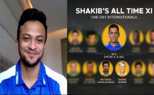 ব্রেকিং নিউজ: ধোনিকে অধিনায়ক করে নিজের তৈরি সর্বকালের সেরা একাদশ ঘোষণা করলেন সাকিব